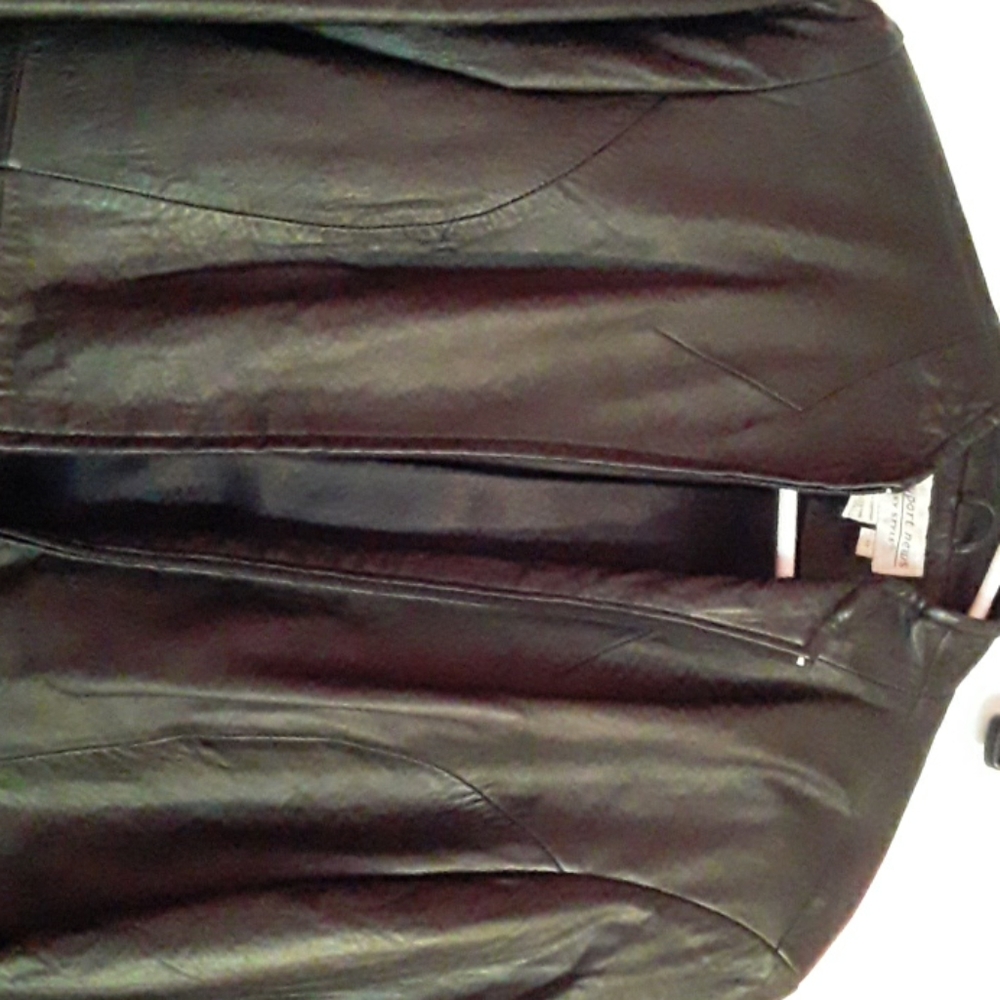 Leather jacket